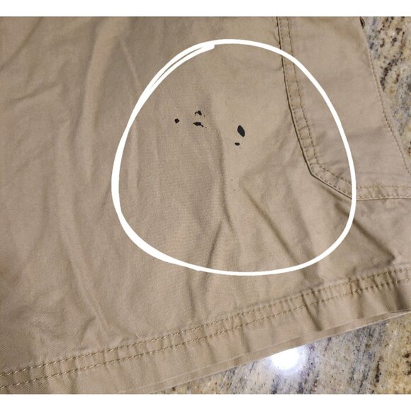 Lot of 2 Izod Saltwater & World Wide Sportsman Men 42 Shorts Cargo Tan Gray - Picture 9 of 16